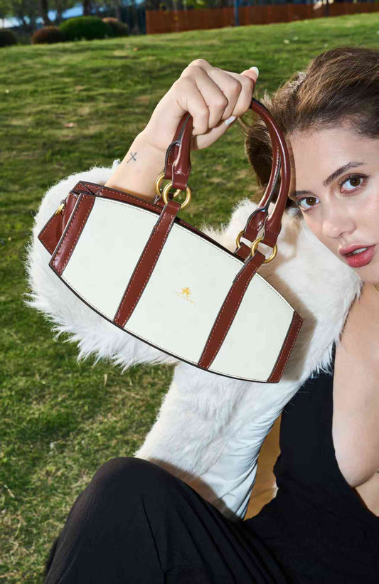 The small cowhide bag of the Coast series of the YOJINMI brand