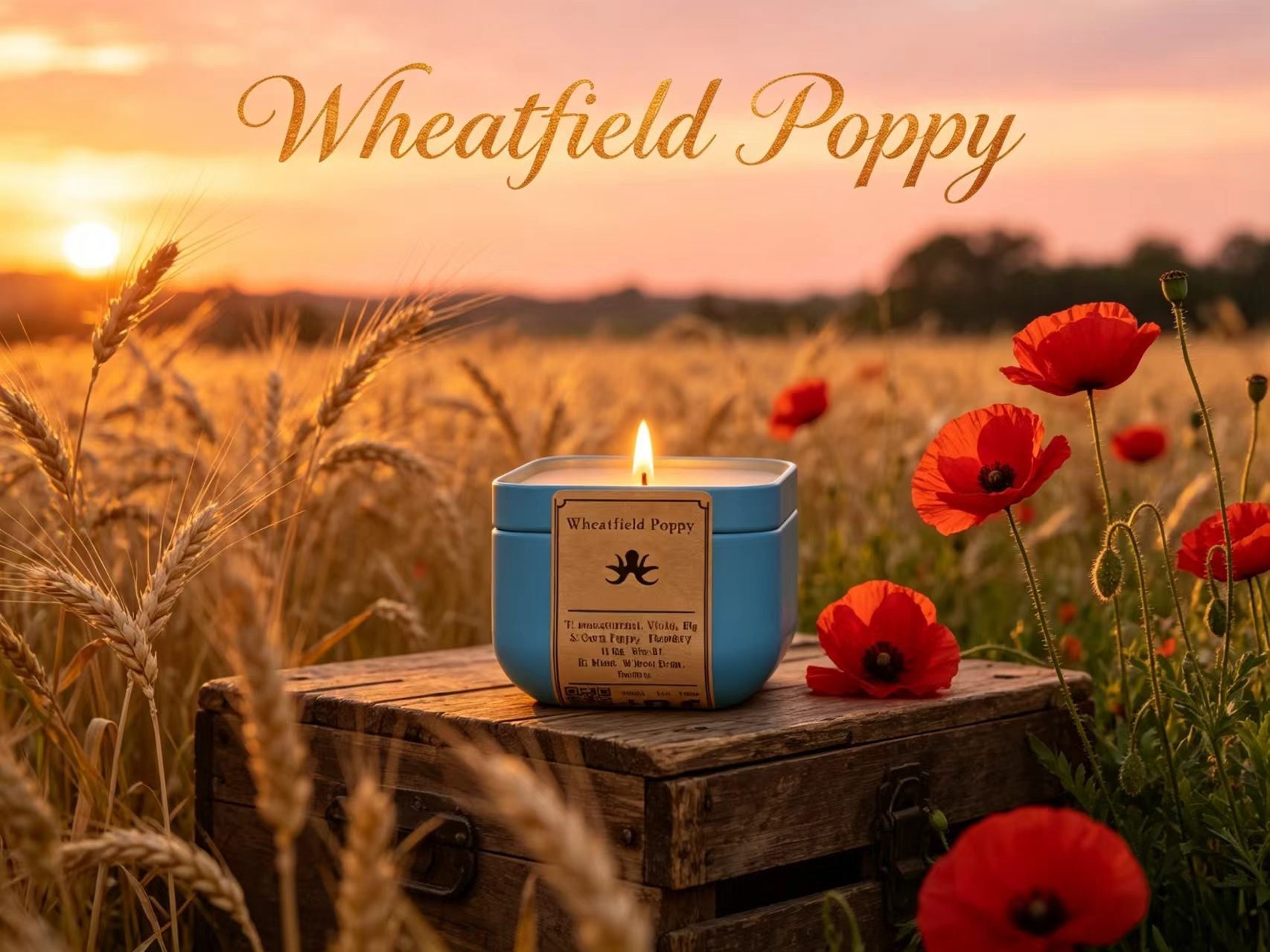 Barley Poppy | Handcrafted Scented Candle