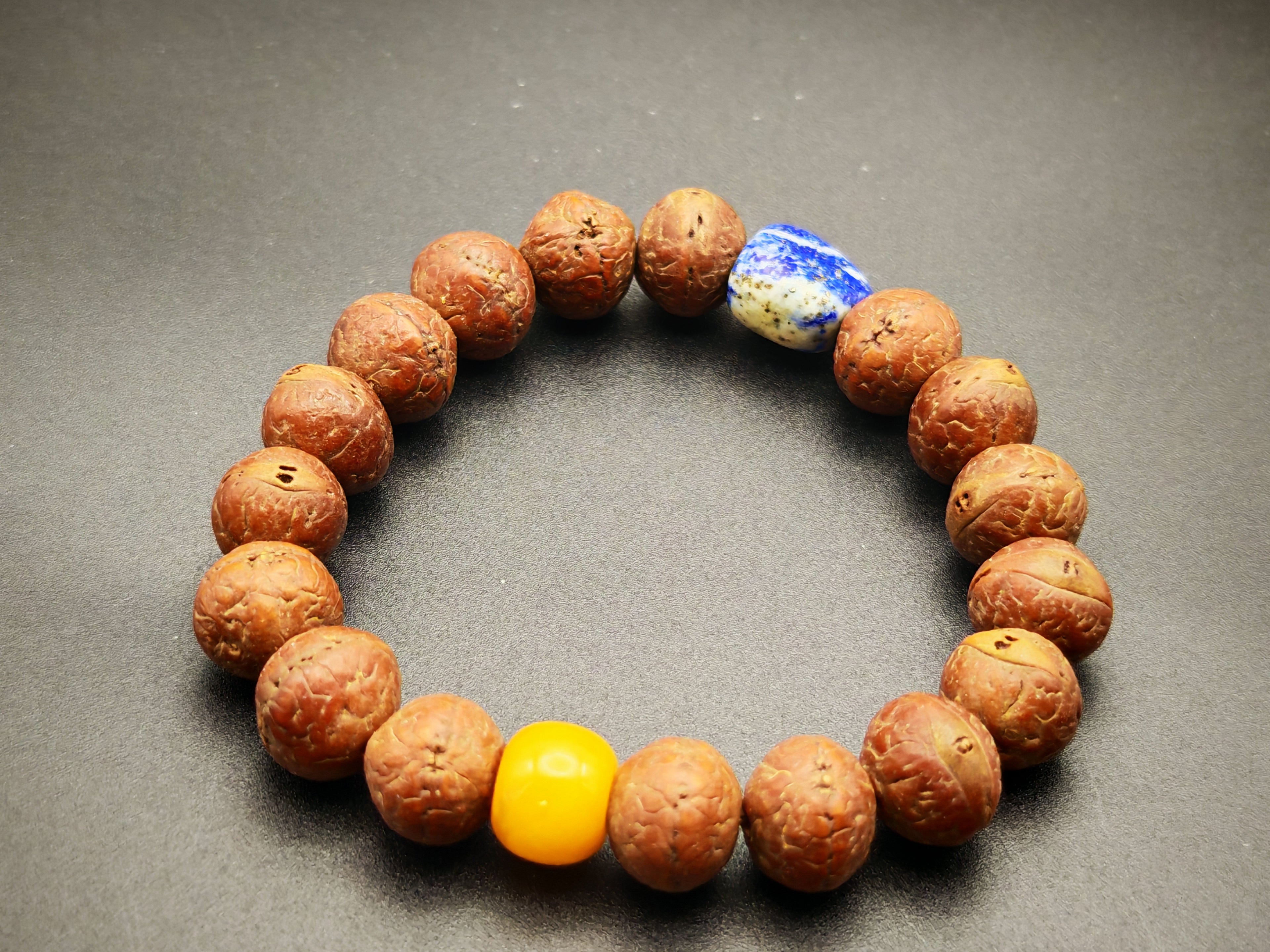Nepal — Phoenix Eye Bodhi Bracelet, Single Eye