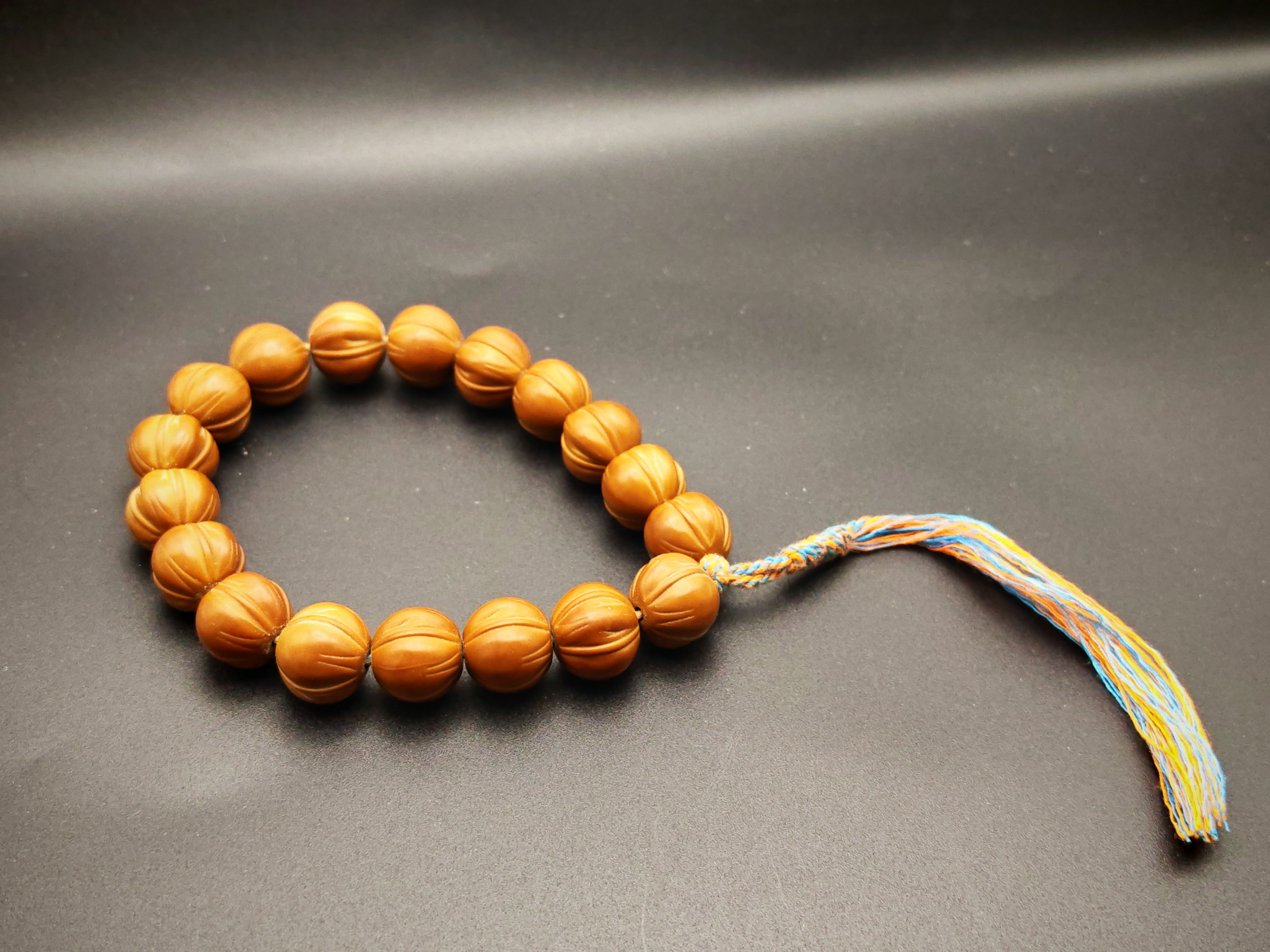 Tibet — Monkey Head Walnut Bracelet, Matched Pair