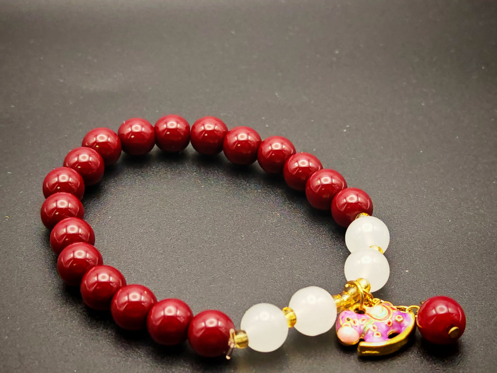 Xiangxi Cinnabar Bracelet — The Horse