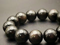 Mexico — Obsidian Bracelet, Rainbow Sheen