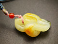 Xinjiang — Hetian Jade Single-Pebble Carving, Three-Colour Serpent