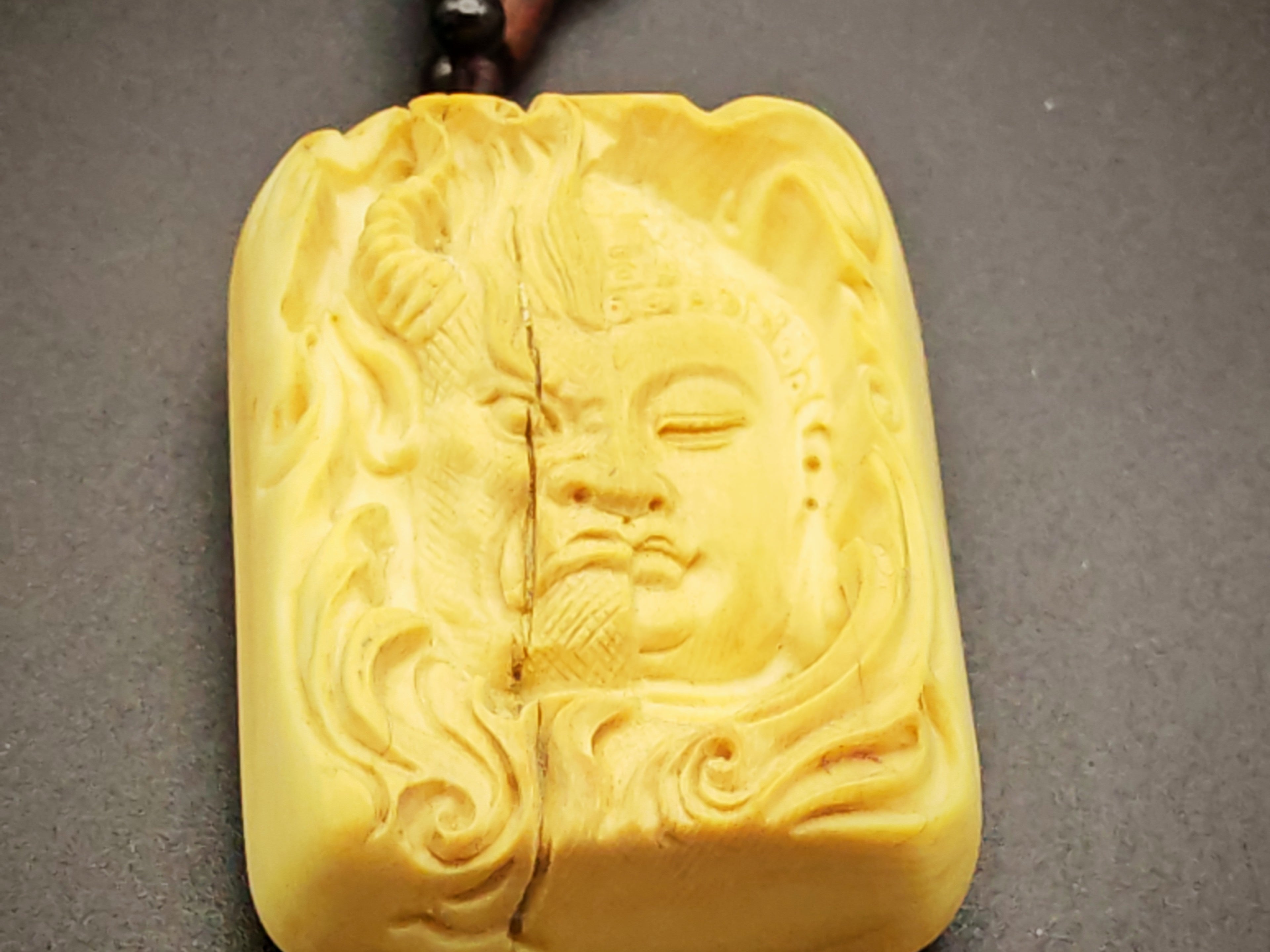 Siberia — Mammoth Ivory Carving, One Thought Between