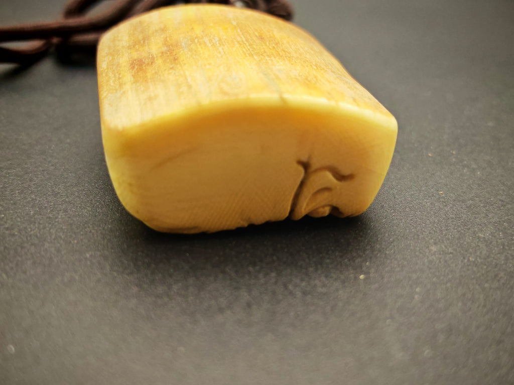 Siberia — Mammoth Ivory Carving, One Thought Between