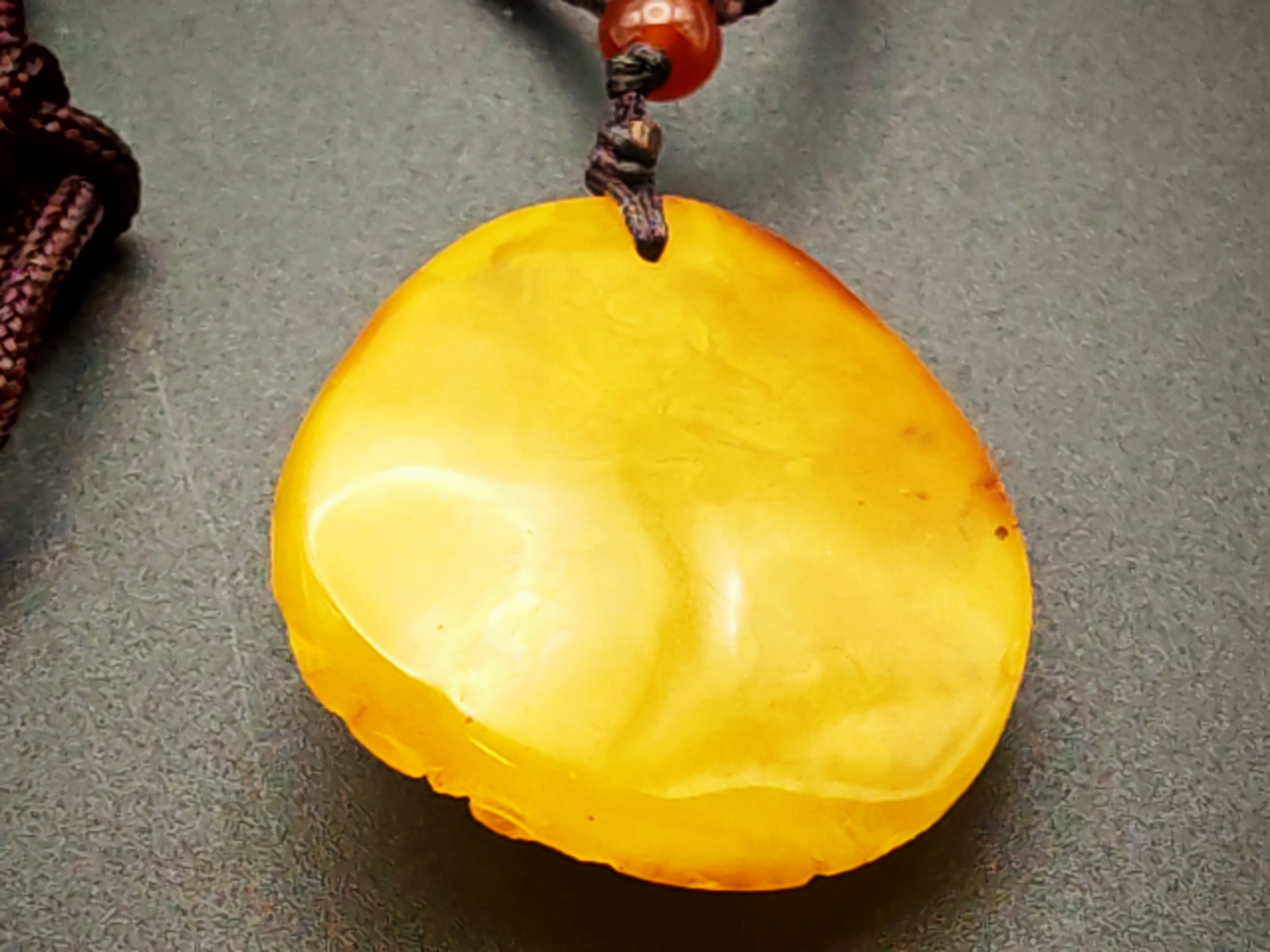 Kaliningrad Amber Pendant — Mahakala, Guardian of Thresholds